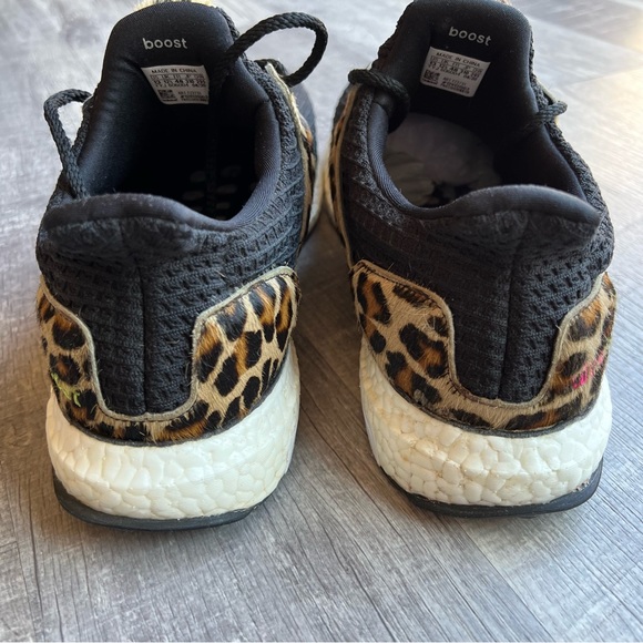Adidas Ultraboost DNA 5 Running Shoes Black Leopard Size 13 - Picture 6 of 13